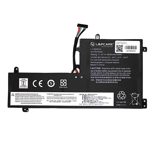 Lapcare Laptop Battery Compatible For Lenovo Y7000 | Y730/Y740-15ICH Long Cable (L17M3PG2)