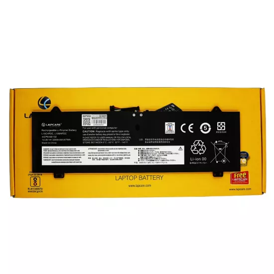 Lapcare Laptop Battery Compatible For Lenovo Ideapad Yoga 7 14ITL5 | L19C4PDC