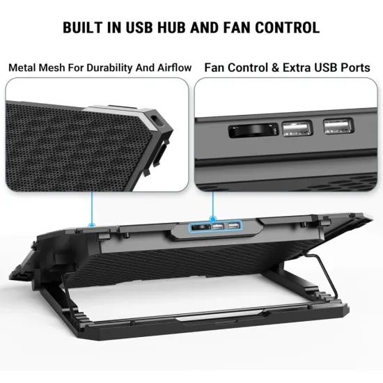 Ant Esports Gaming Laptop Cooling Pad For 10