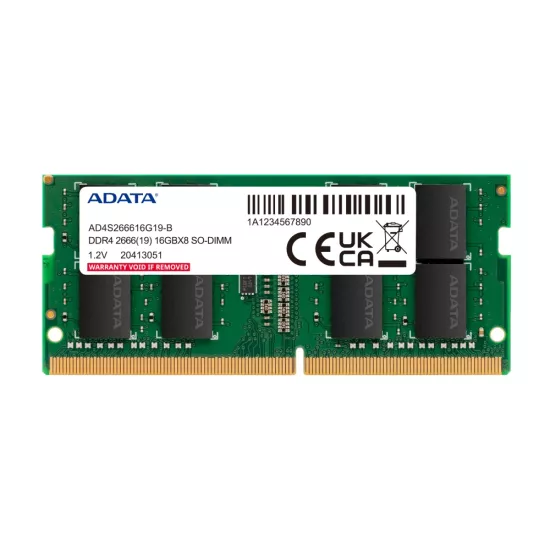 Adata 8GB DDR4 2666Mhz SO-DIMM Laptop Ram