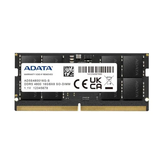 Adata Laptop Ram 16GB DDR5 4800MHz