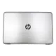 Laptop Top Panel For HP 15AC Silver (With Hinge)
