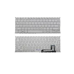 Teksus Laptop Keyboard For Asus X205T S200E White Short Cable