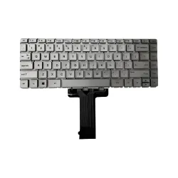 Laptop Keyboard For HP Pavilion 14BA | 14BA057CL Silver Us (With Backlight)