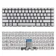 Teksus Laptop Keyboard For HP Pavilion 14CD Silver