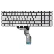 Teksus Laptop Keyboard For HP Pavilion 15BS Silver