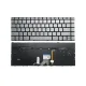 Teksus Laptop Keyboard For HP Spectre X360 13AC Silver (With Backlit)