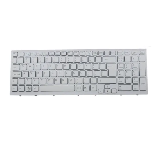 Teksus Laptop Keyboard For Sony VAIO VPCEB White