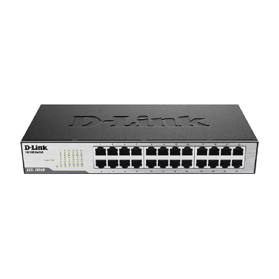 D-Link Desktop LAN Switch 24 Port Normal DES-1024
