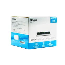D-Link 5 Port Gigabit Lan Desktop Switch 10/100/1000 Mbps DGS 1005A