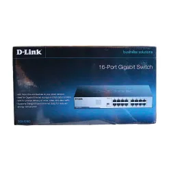 D-Link DGS 1016D 16 Port 10/100/1000 Mbps Gigabit Lan Desktop Switch