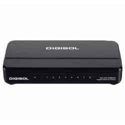 Digisol DG GS1008 8 Port 10/100/1000 Mbps Gigabit Lan Desktop Switch