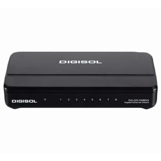 Digisol Desktop LAN Switch 8 Port Gigabit DG-GS1008