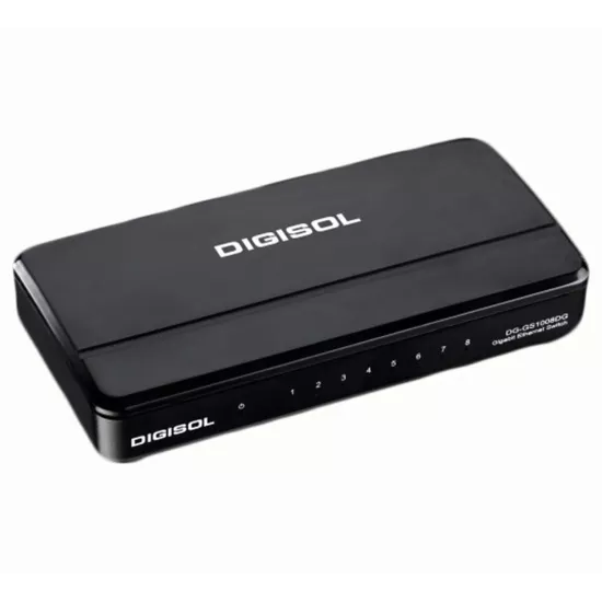 Digisol Desktop LAN Switch 8 Port Gigabit DG-GS1008