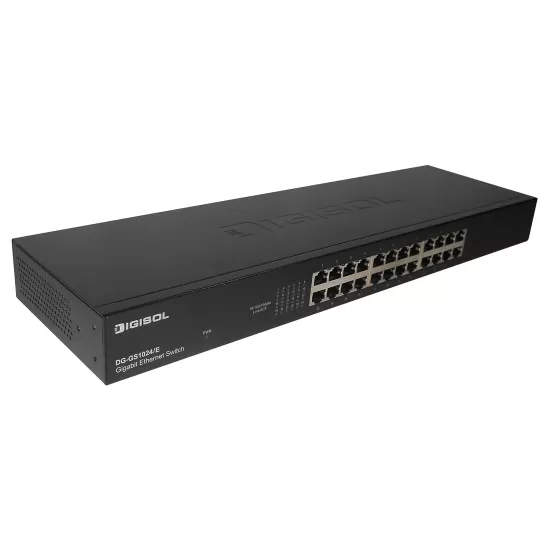 Digisol Desktop LAN Switch 24 Port Gigabit DG-GS1024/E Digisol Desktop LAN Switch 24 Port Gigabit DG-GS1024/E