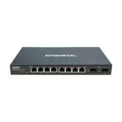 Digisol 8 Port Gigabit Ethernet Smart Managed PoE Switch With 2 SFP Giga Ports (DG GS1510PL)