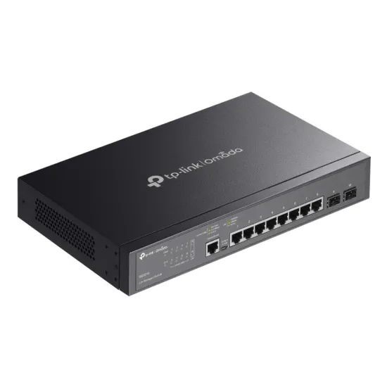 TP-Link Omada  8-Port Gigabit L2+ Managed Switch with 2 SFP Slots 10/100/1000 Mbps TL-SG3210