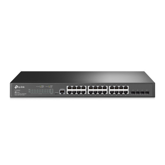 TP-Link Omada 24 Port Gigabit Lan L2+ Managed Switch with 4 Giga SFP Ports TL-SG3428