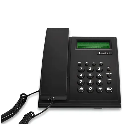 Beetel Wired Telephone Set (Black) M51 Beetel Wired Telephone Set (Black) M51