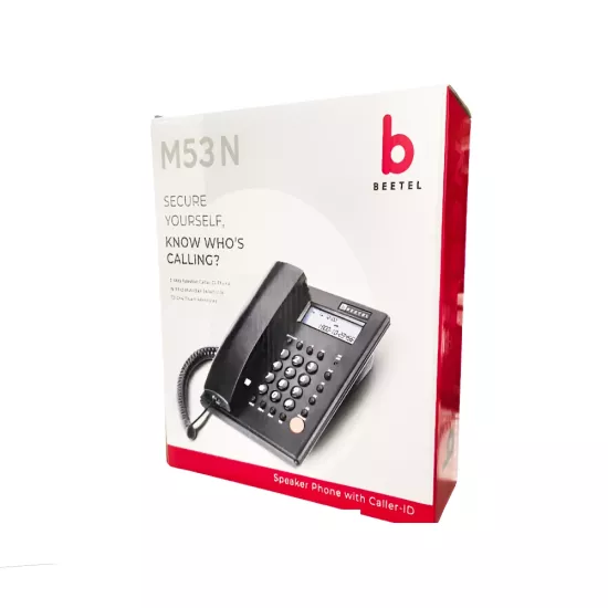 Beetel Wired Telephone Set (Black) M53N