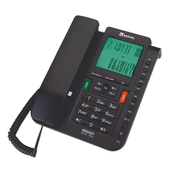 Beetel Wired Telephone Set (Black) M71 Beetel Wired Telephone Set (Black) M71