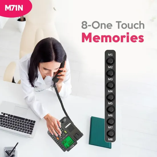 Beetel Wired  Telephone Set (Black) M71N