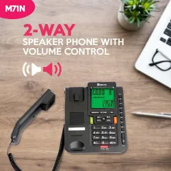 Beetel Wired  Telephone Set (Black) M71N