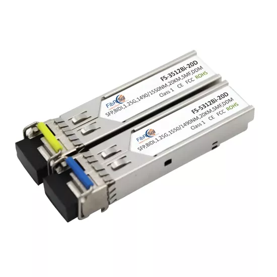 FIBRSOL SFP MODULE 20Km Lc-Lc PAIR (3512Bi-5312Bi)