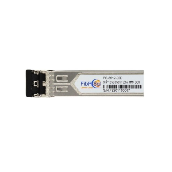 Fibrsol SFP Module 1.25G 850nm 550m Multi Mode LC-Duplex FS-8512-02D
