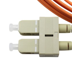 METRO Fiber Patch Cord SC/UPC To SC/UPC Multi Mode Duplex D2 3m