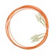 METRO Fiber Patch Cord SC/UPC To SC/UPC Multi Mode Duplex D2 3m
