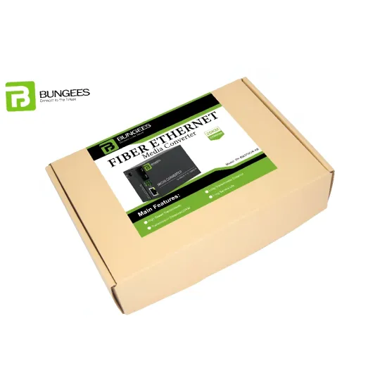 Bungees Fiber Media Converter Pair 10/100