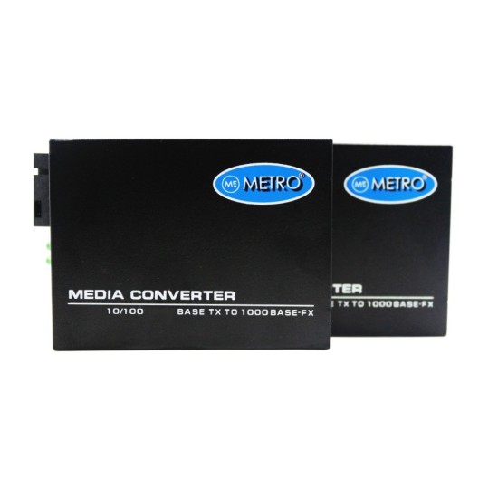 Metro Fiber Media Converter Pair 10/100 Normal Metro Fiber Media Converter Pair 10/100 Normal