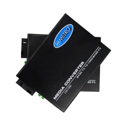 Metro Fiber Media Converter Pair 10/100 Normal