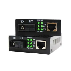 Metro Fiber Media Converter Pair 10/100 Normal