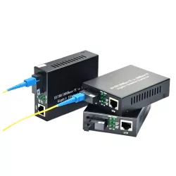 Secureye Fiber Media Converter Pair 10/100 Mbps