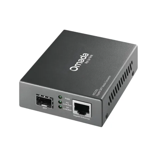 TP-LINK Omada Gigabit SFP Media Converter (MC220L)