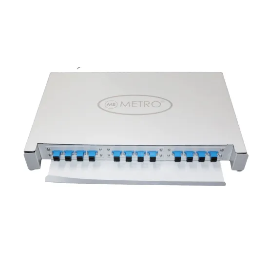 Metro Patch Panel Unit LIU Fully Loaded Rack Mounted SC/PC (12F)