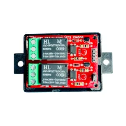 Muonix Relay Module TH-2 Channel 5v 10a with Enclosure (REL00002B)