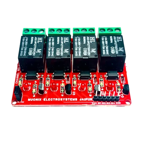 Muonix Relay Module TH-4 Channel 5v 10a (REL00004)