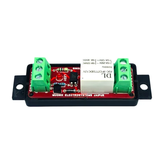 Muonix Relay Module TH-1 Channel 12v 10a With Enclosure (RLL00001B)