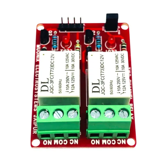 Muonix Relay Module TH-2 Channel 12v 10a (RLL00002)