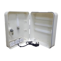 Securelink PVC Rack For DVR Poe Switches With PDU (Up To 8ch)
