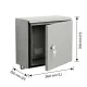 Securelink Pole Mount Rack 1U (LxDxH) 360x150x310mm