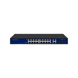 CP-Plus Poe Switch 20 Port (16 GE + 2 GE + 2 SFP Port) CP-DNW-GPU16G2F2-20