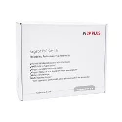 CP Plus 8 Port Poe Switch (8 Normal Poe + 2 Giga Uplink + 2 SFP) 