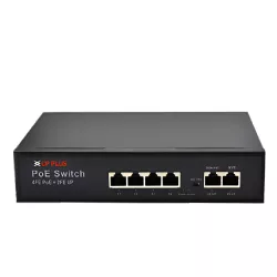 CP Plus 4 Port Poe Switch (4 Normal Poe + 2 Normal Uplink)
