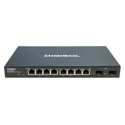 Digisol Poe Switch Managed 8 Port (8GE + 2 Giga SFP) DG-GS1510PL