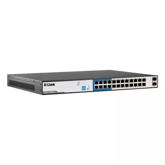 D-link Poe Switch 24 Port (24 GE + 2 SFP Port) DGS-F1026P-E