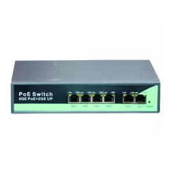Securelink 4 Port Poe Switch (4 Giga Poe + 2 Giga Uplink)